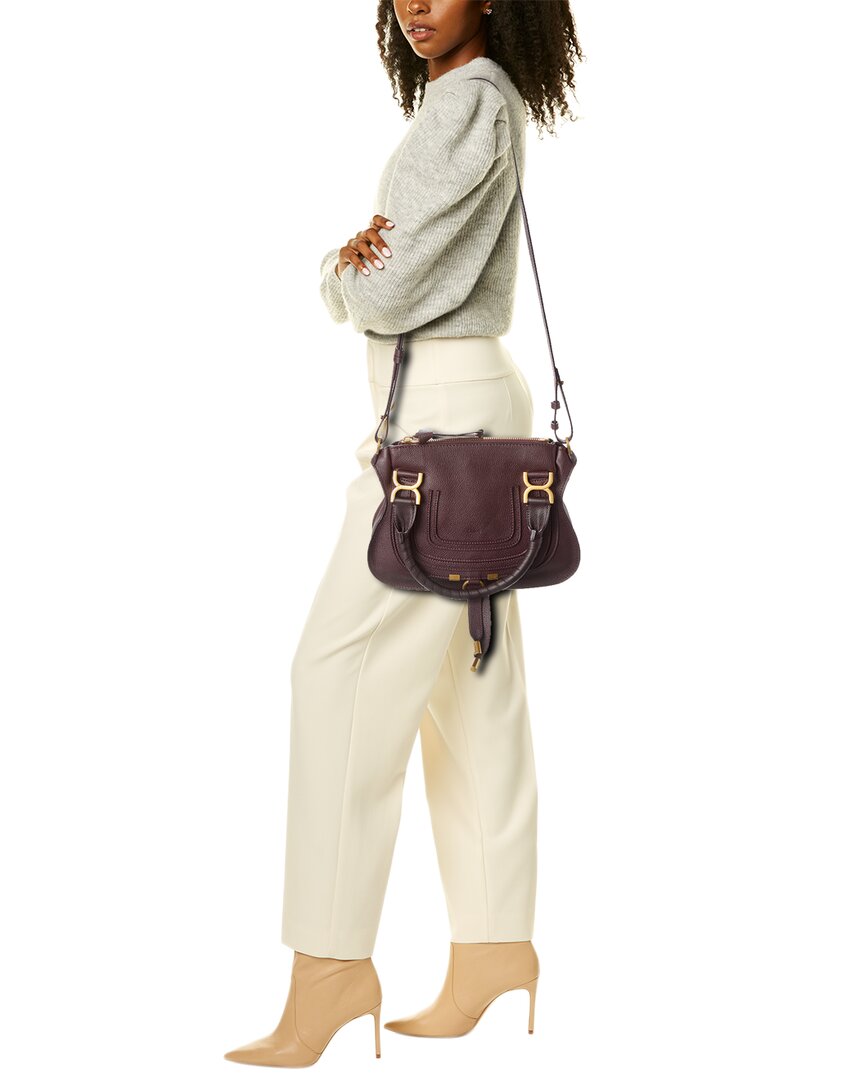 CHL - CC o? Marcie Small Leather Satchel
