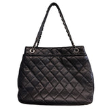 Chanel bag Black Quilted Caviar Timeless Soft Shopper Tote