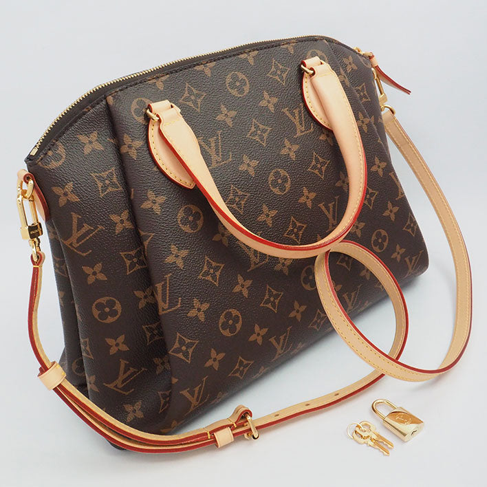 Louis Vuitton Rivolie MM Monogram Canvas Handbag
