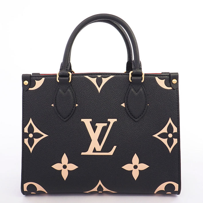 Louis Vuitton On The Go PM Bicolor Monogram Shoulder Bag