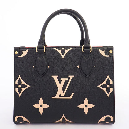 Louis Vuitton On The Go PM Bicolor Monogram Shoulder Bag