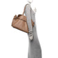 Amelia Soft Smooth Calfskin Medium Tote Limestone