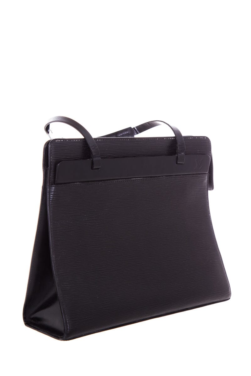 Louis Vuitton   Black Epi Leather Riviera Handbag