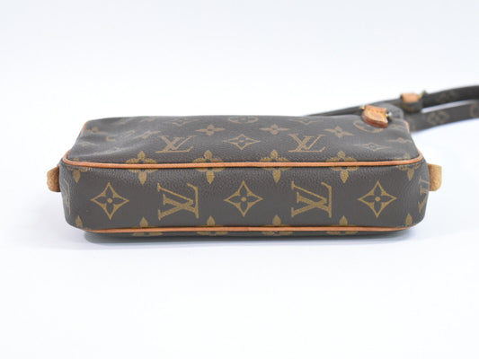 Louis Vuitton Pochette Marly  Canvas Clutch Bag