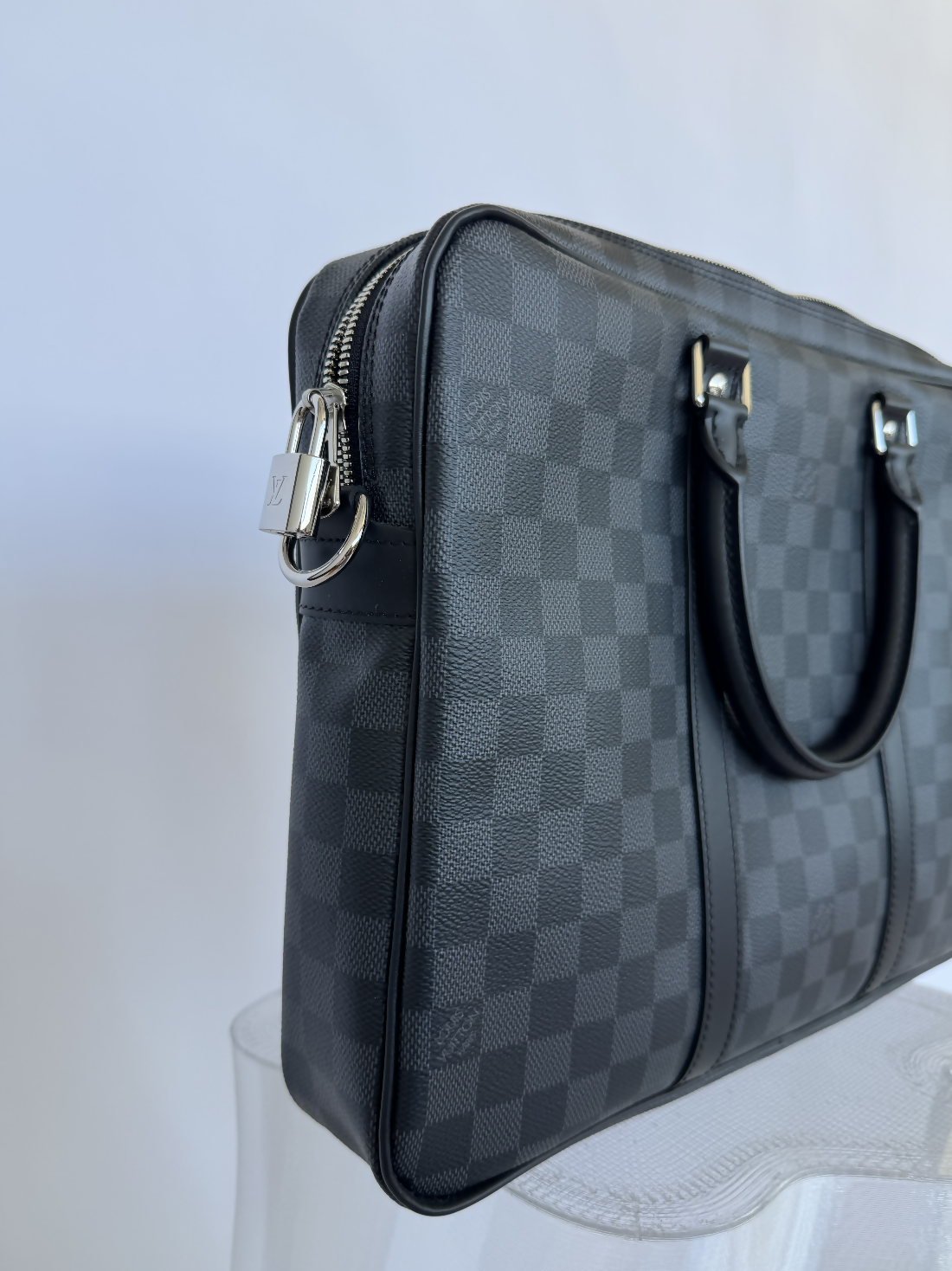 Louis Vuitton Porte-Documents Voyage PM – Damier Graphite – FULL SET