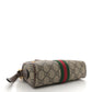 Amelia GG Supreme Monogram Web Mini Ophidia Shoulder Bag Brown