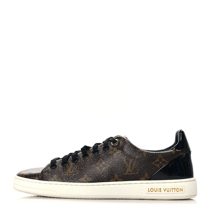 Louis Vuitton Patent Monogram Frontrow Sneakers