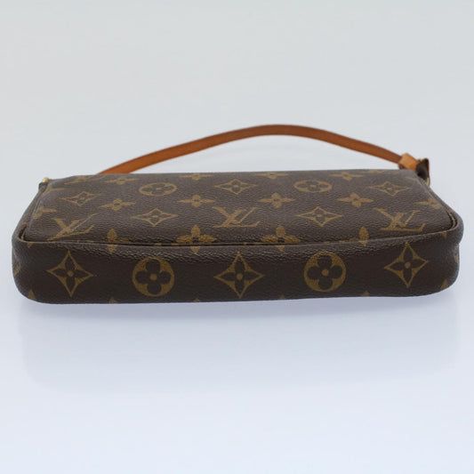 Louis Vuitton Pochette Accessoire  Canvas Clutch Bag