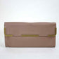 BOTTEGA VENETA Women's Leather Wristlet Clutch Bag  Detail
