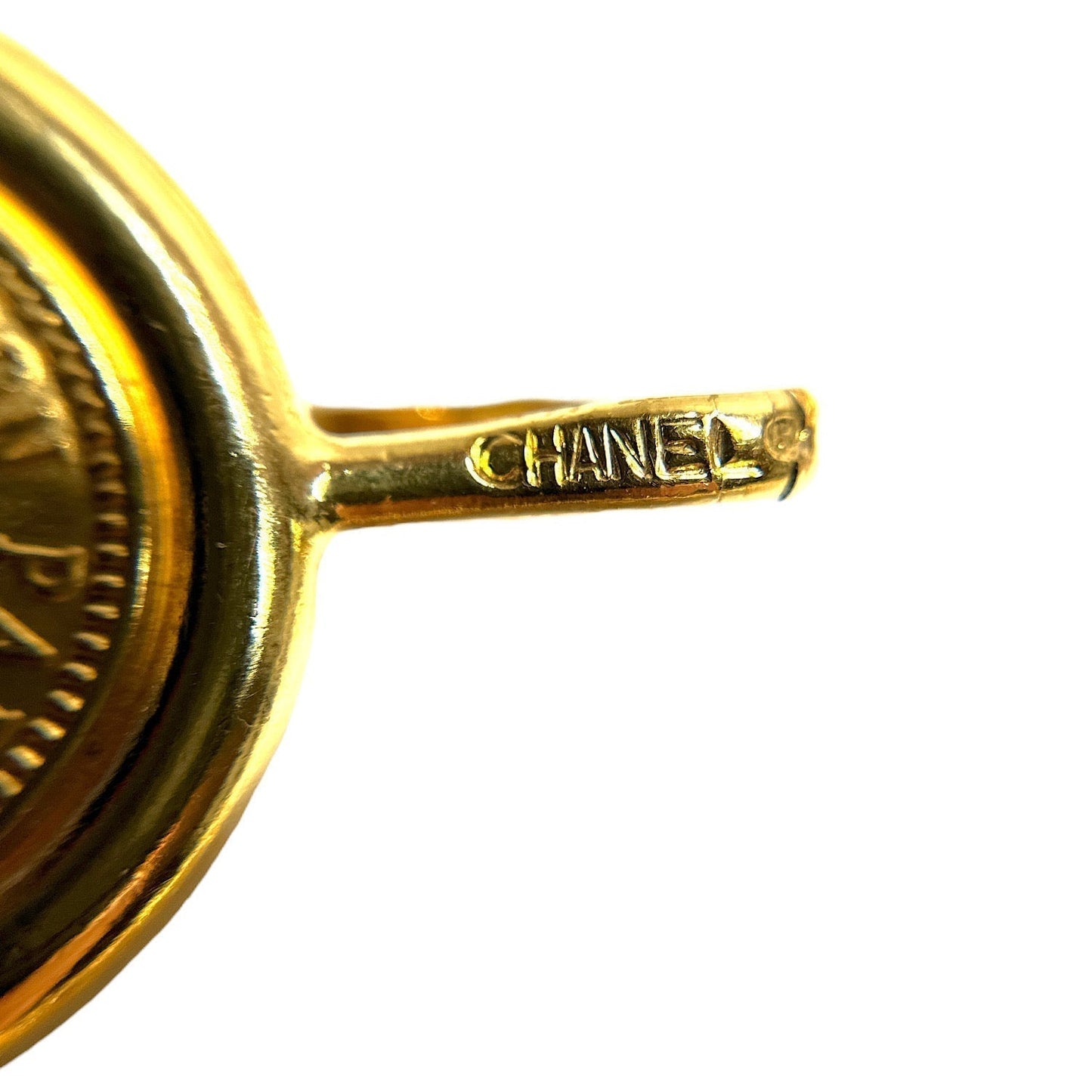 Chanel Gold Plated Cambon 31 Rue Coin Chain 3-Row Belt