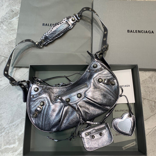 BLN-Ciaga Le Cagole XS Shoulder Bag In SliTLM -, For Women,  Bags 13in/33cm