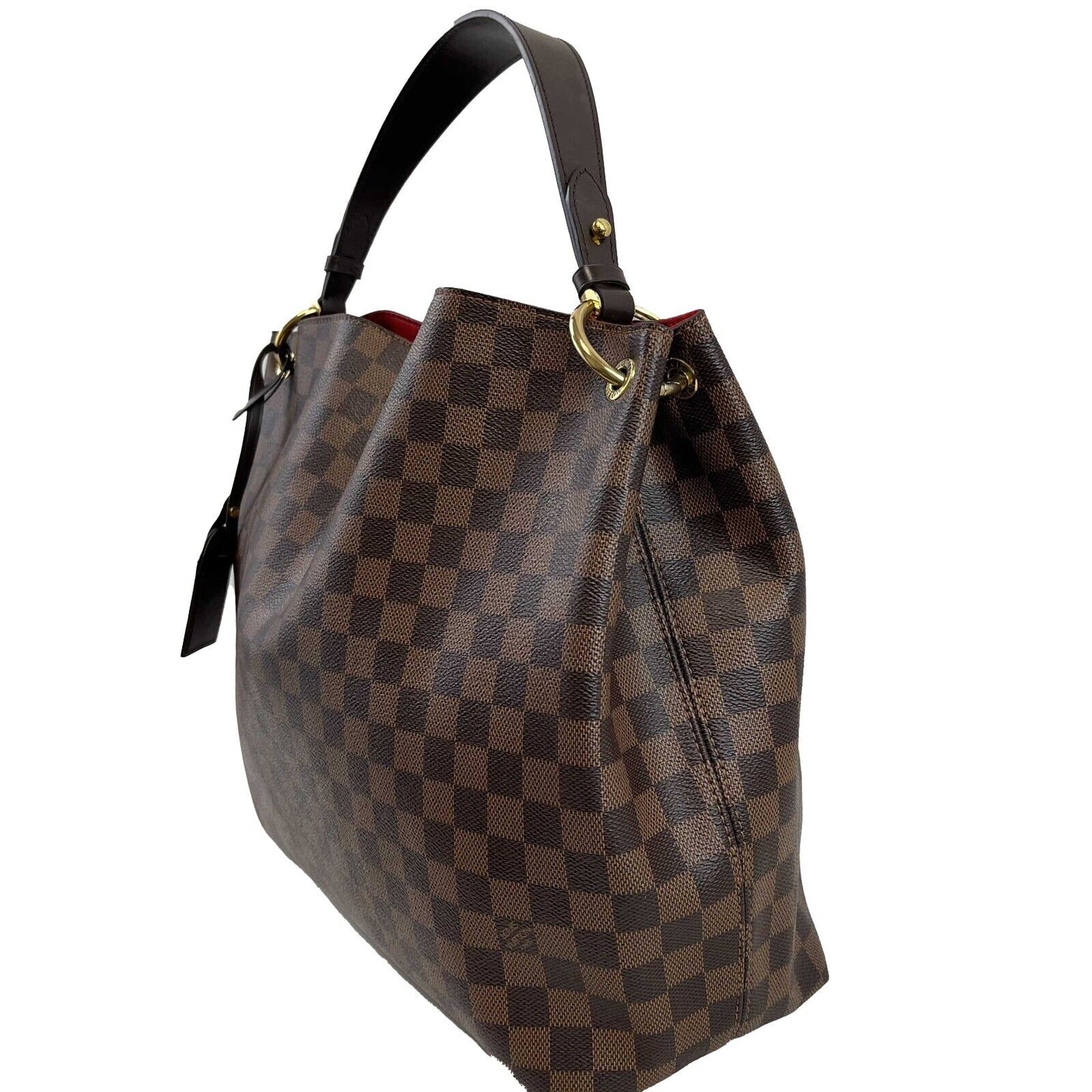LOUIS VUITTON Very Good Graceful MM Damier Ebene Brown Handbag