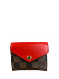Louis Vuitton Damier Ebene Zoe Wallet