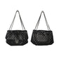 Chanel Elastic CC Flap Bag Glazed Caviar Hobo Shoulder Bag