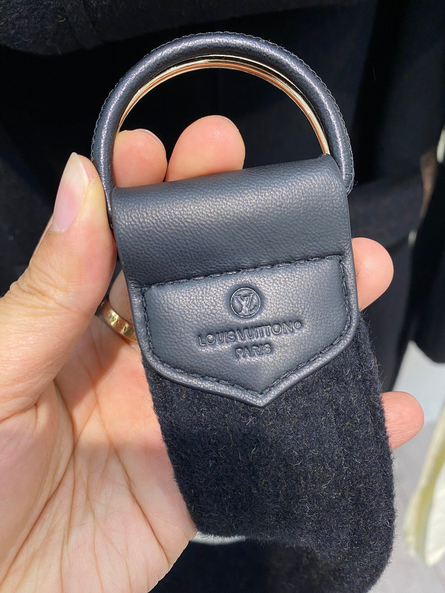 Luxury Louis Vuitton  Wrap Coat 037