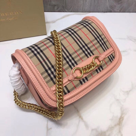B-Berry - BB  1983 Check LiNike Bag PiNike For Women, Bags 9in/23cm