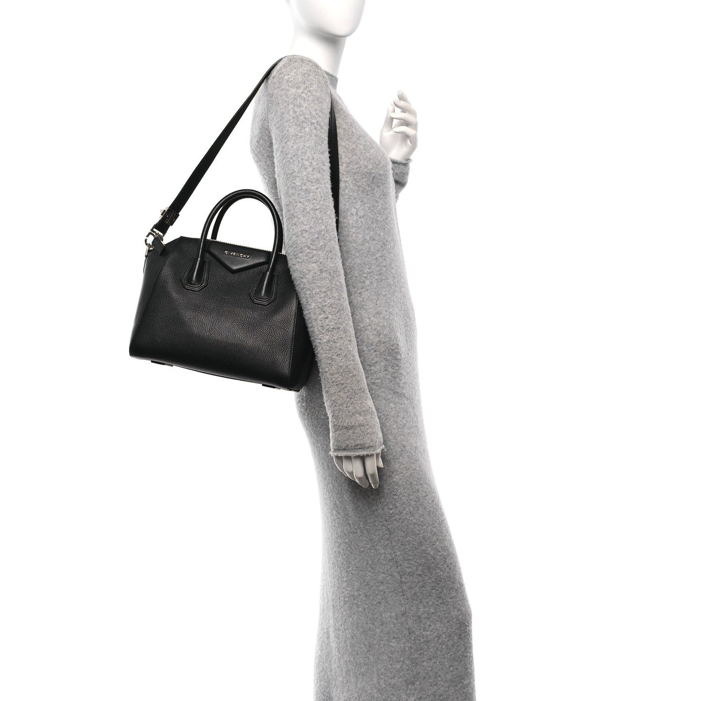 Givenchy Sugar Goatskin Small Antigona Black