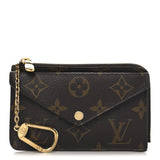 Louis Vuitton Monogram Recto Verso Card Holder Black