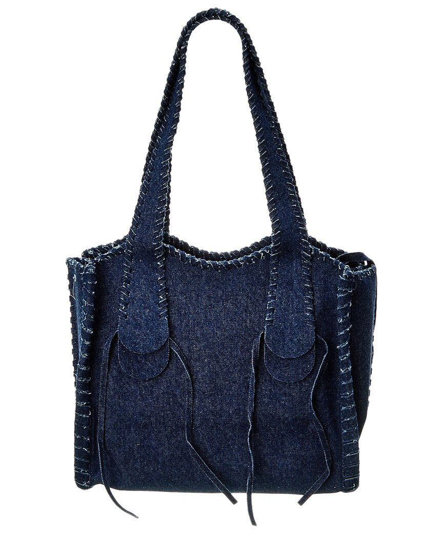 CHL - CC o? Mony Medium Denim Tote