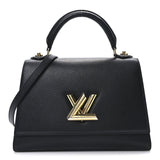 Louis Vuitton Taurillon Twist One Handle MM Black