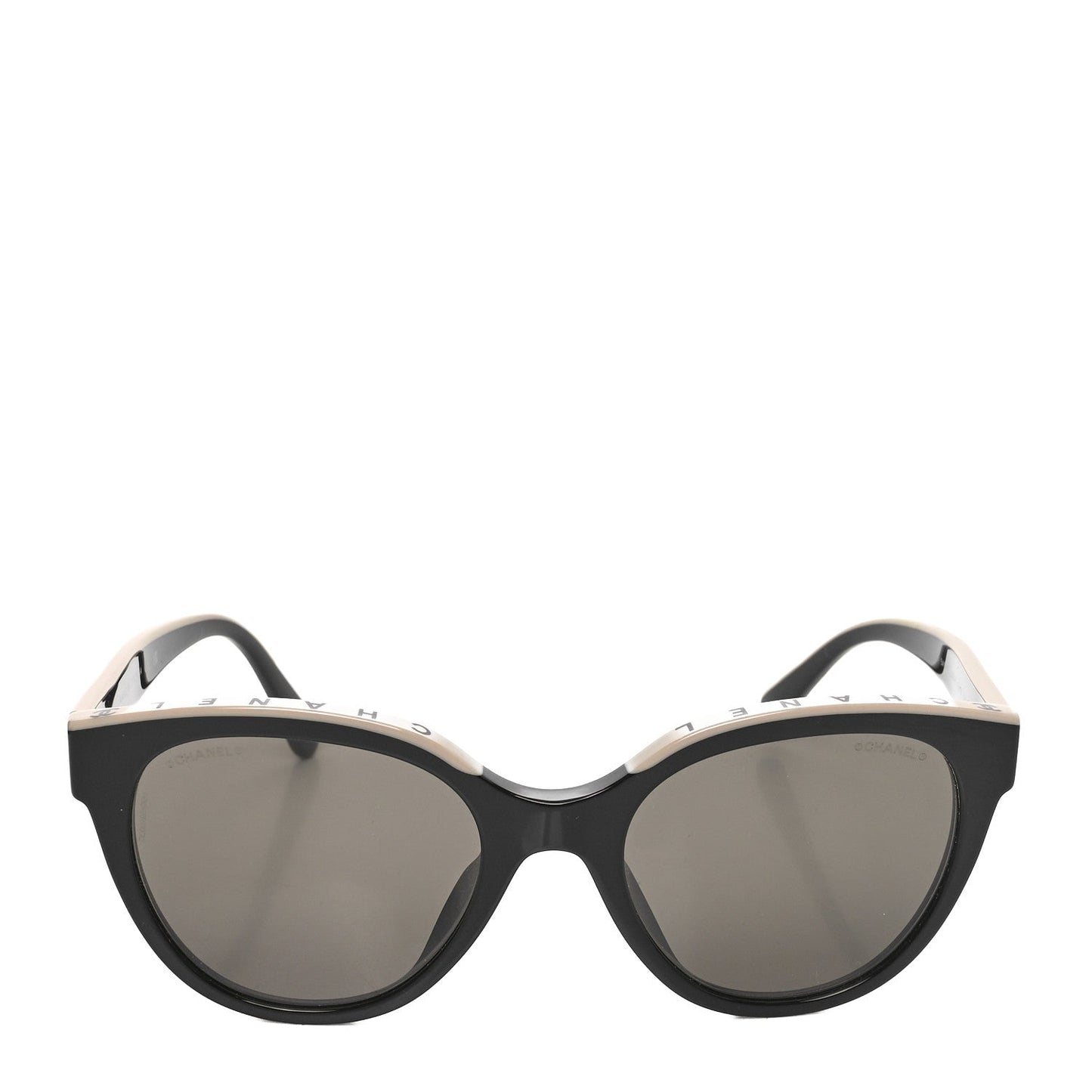Amelia Acetate CC Butterfly Sunglasses 5414-A Black Beige