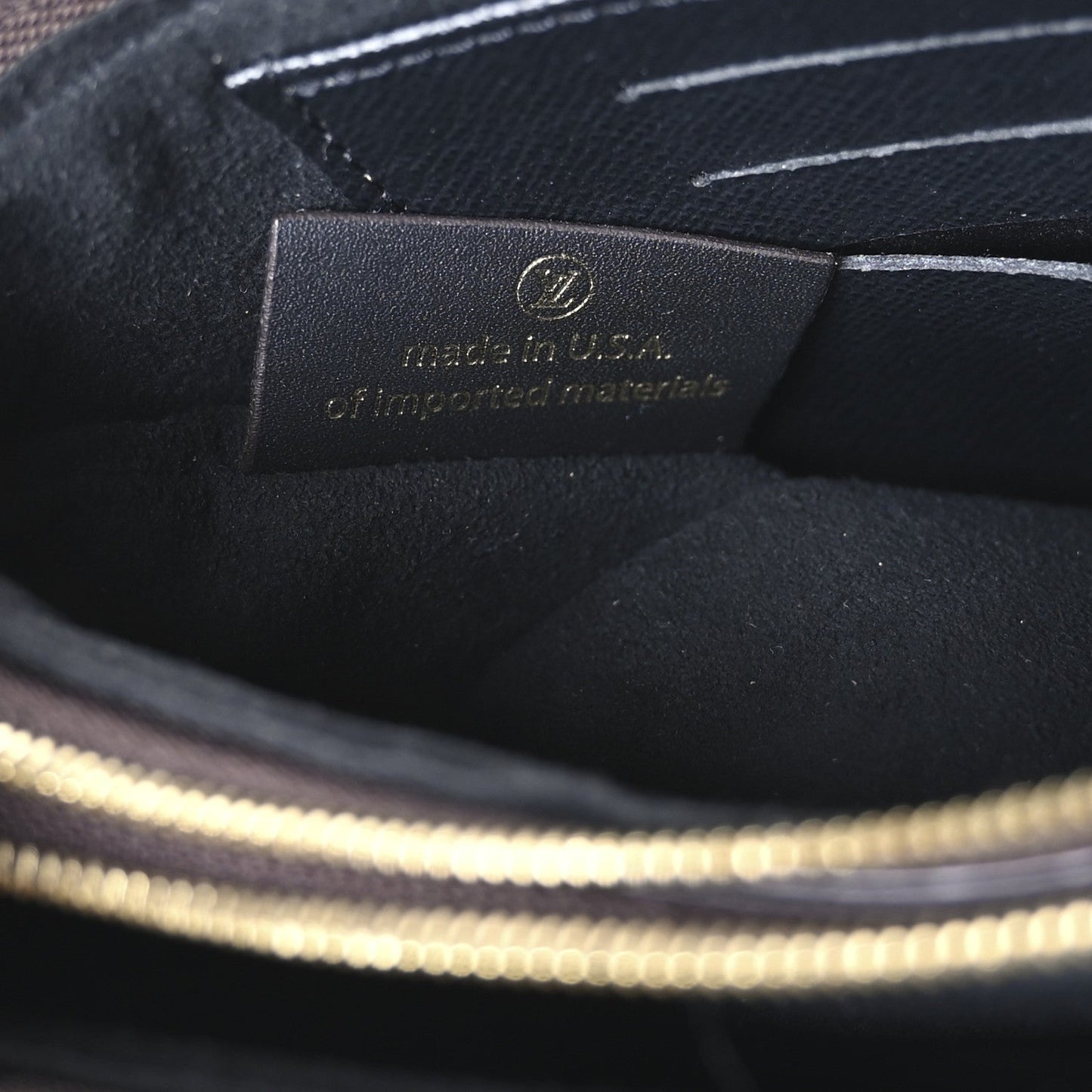 Louis Vuitton Reverse Monogram Giant Double Zip Pochette