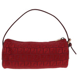 Fendi Baguette  Canvas Clutch Bag