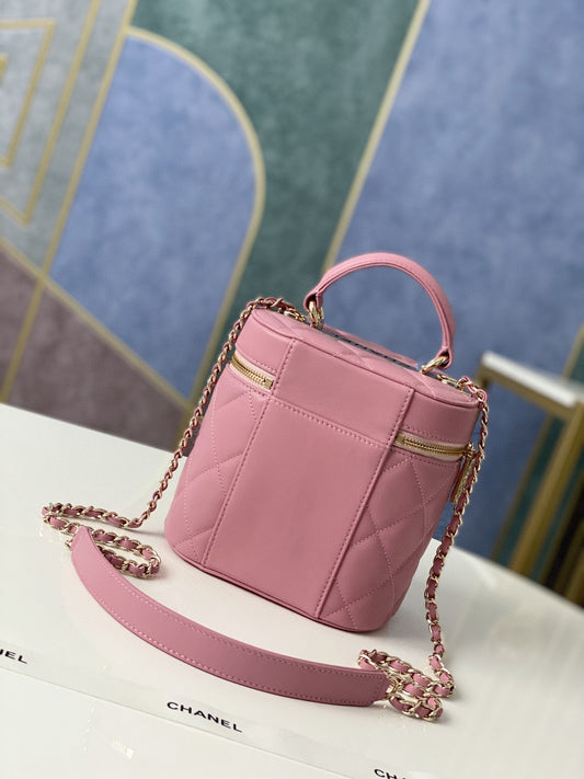 CHL - Vanity Case Gold Hardware PiNike For Women Handbags, Shoulder Bags 9.4in/24cm
