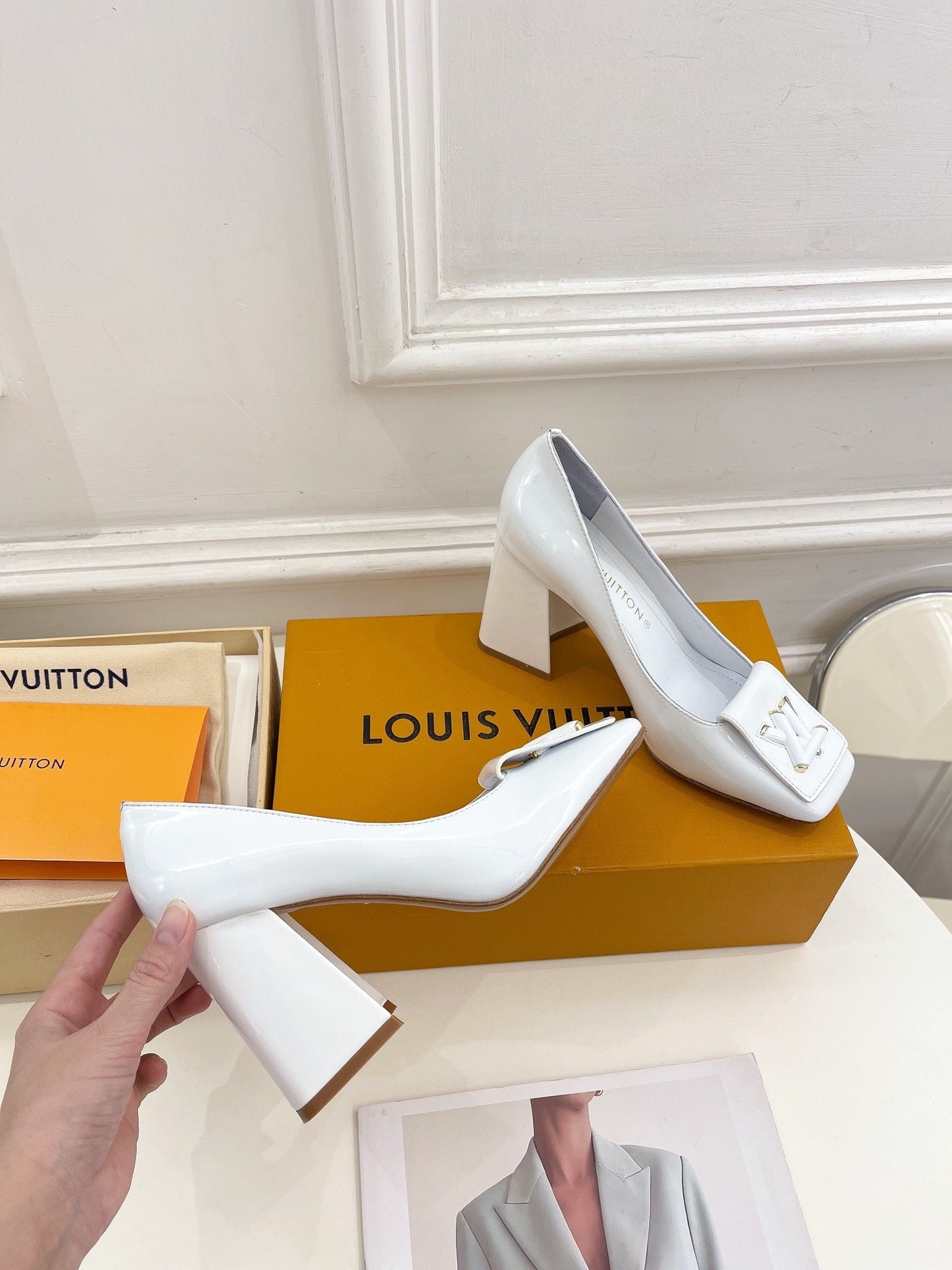 New Louis Vuitton  High Heel Shoes 006