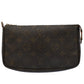 Louis Vuitton Pochette Accessoire  Canvas Clutch Bag