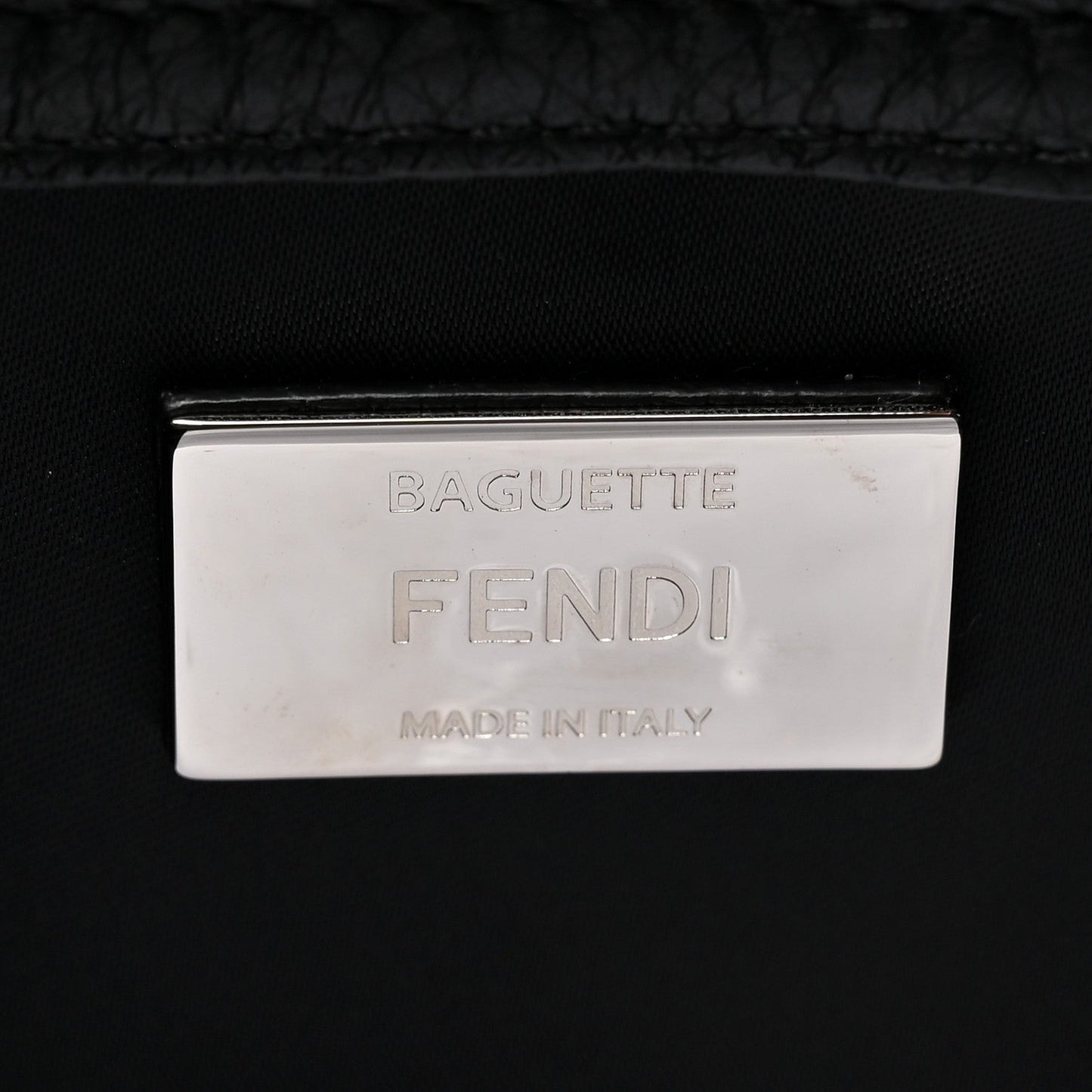 Amelia Econyl Cuoio Romano Multipocket Baguette Black