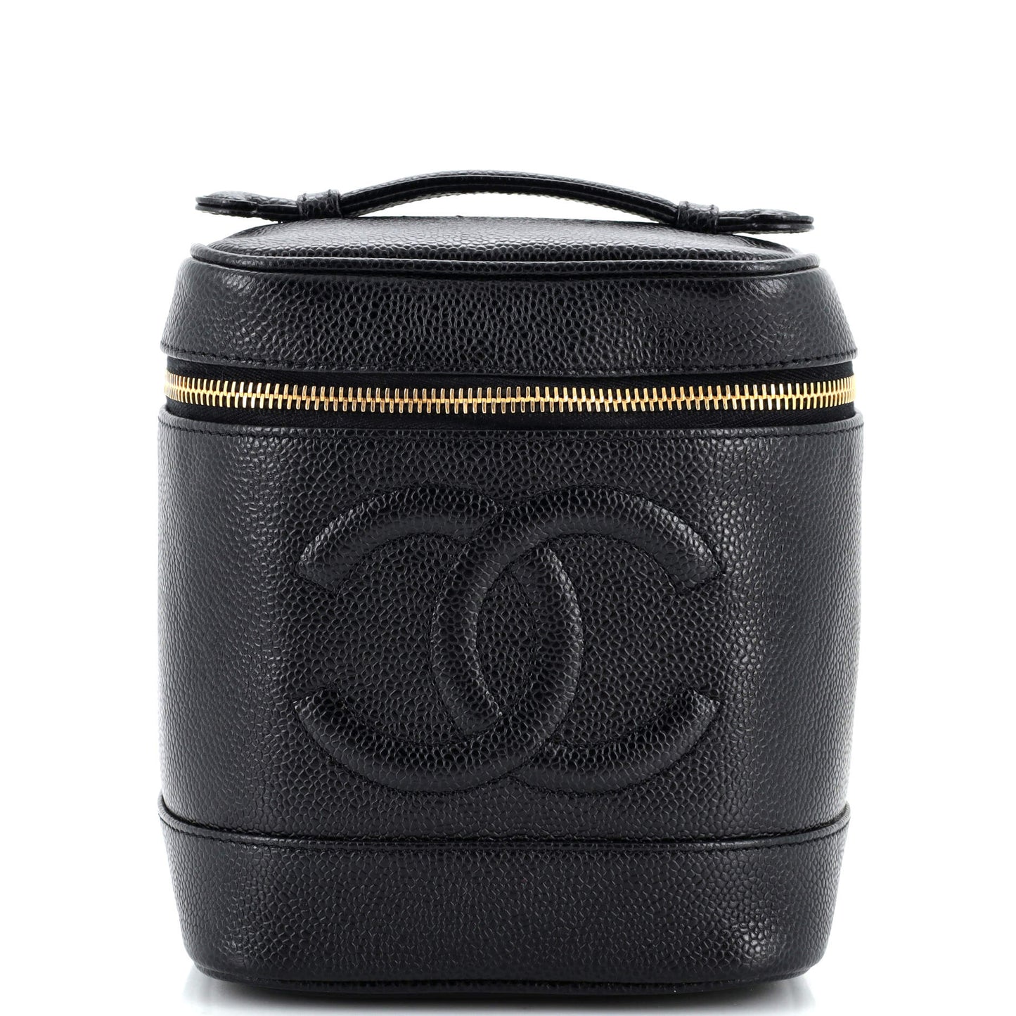 CHANEL   Timeless Cosmetic Case Caviar Tall