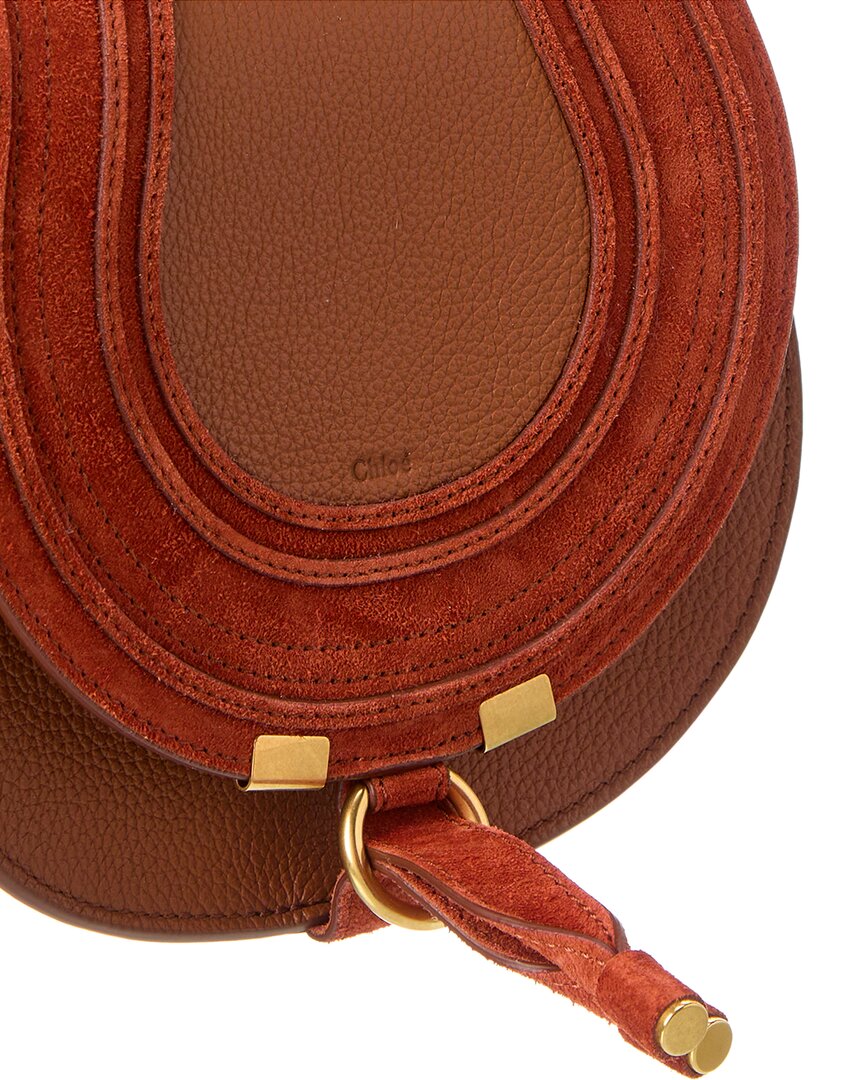 CHL - CC o? Marcie Small Leather & Suede Shoulder Bag