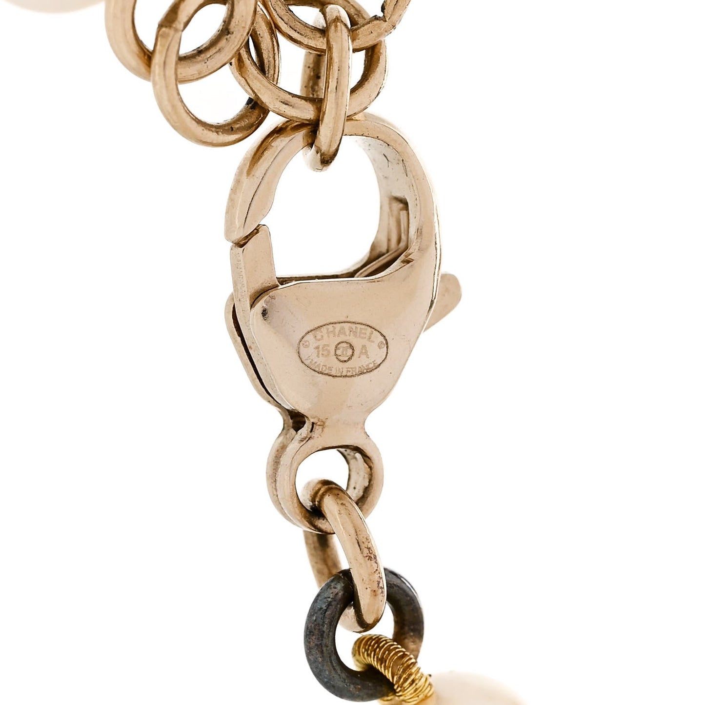 Amelia Pearl Crystal Star CC Bracelet Gold