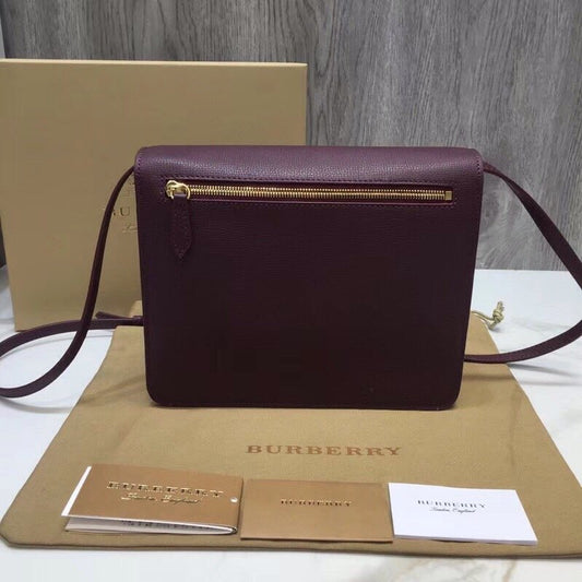 B-Berry - BB  Small Vintage Check And Crossbody Bag Purple For Women, Bags 9in/24cm