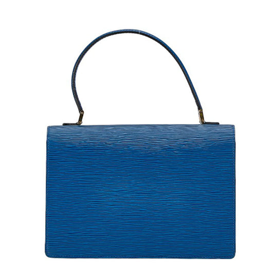 Louis Vuitton Epi Concorde Handbag M52135 Tread Blue Leather  Louis Vuitton