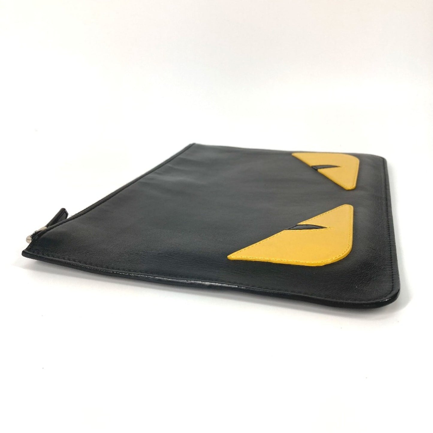 Fendi  Leather Clutch Bag (Pre-Owned)