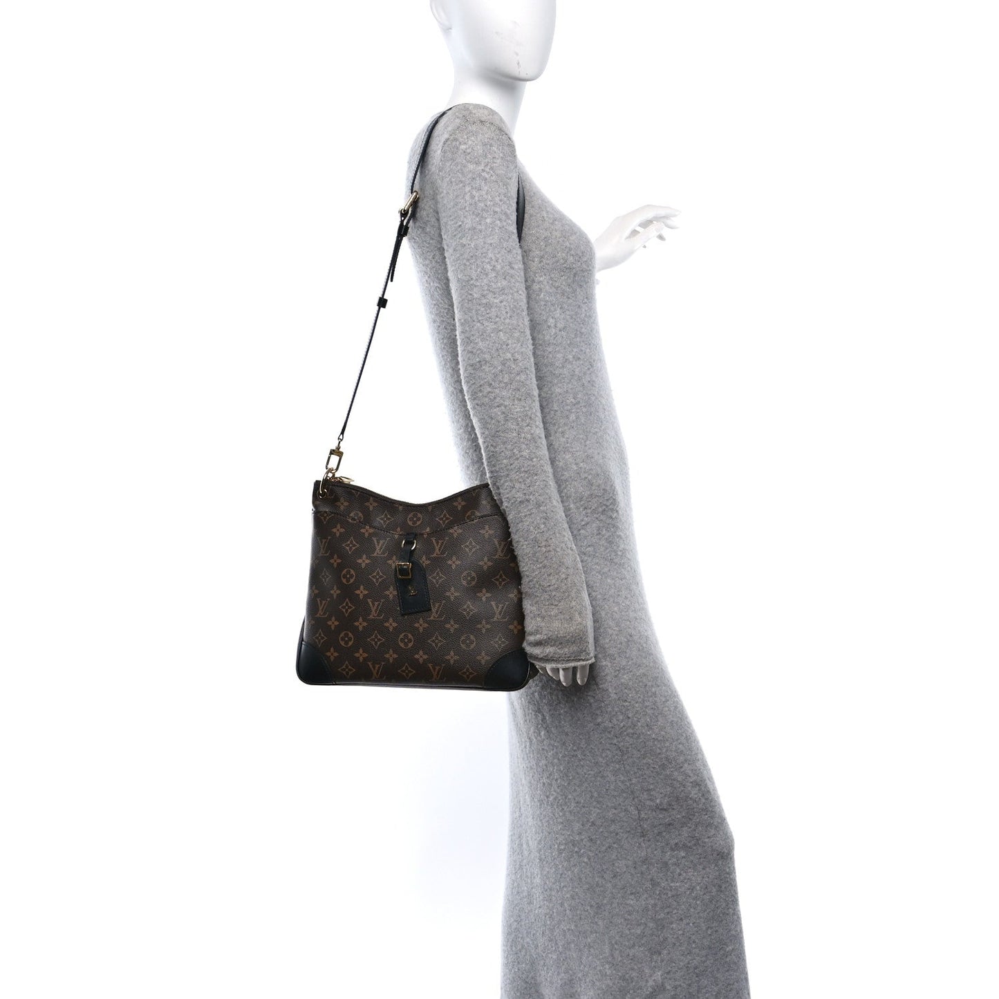 Louis Vuitton Monogram Odeon MM Black