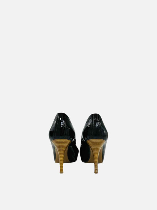 LOUIS VUITTON Saint Honore Black Size EU 39 Pumps