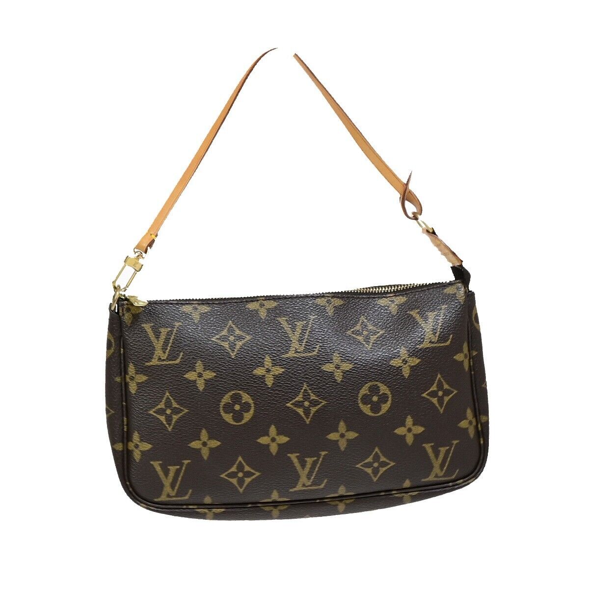 Louis Vuitton Pochette Accessoires  Canvas Clutch Bag