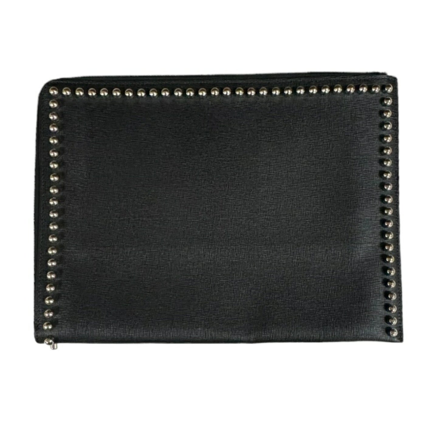Fendi  Leather Clutch Bag (Pre-Owned)