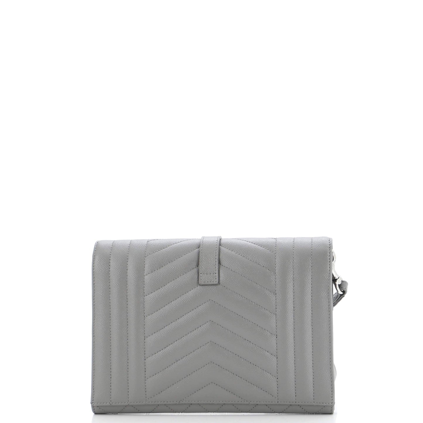 Classic Monogram Envelope Wristlet Clutch Mixed Matelasse Leather