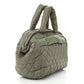 Amelia Nylon Quilted Coco Cocoon Bowler Green