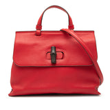 Gucci Daily Bamboo Leather 2way Bag
