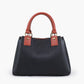 Black suede mini bag