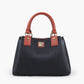 Black suede mini bag