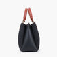 Black suede mini bag