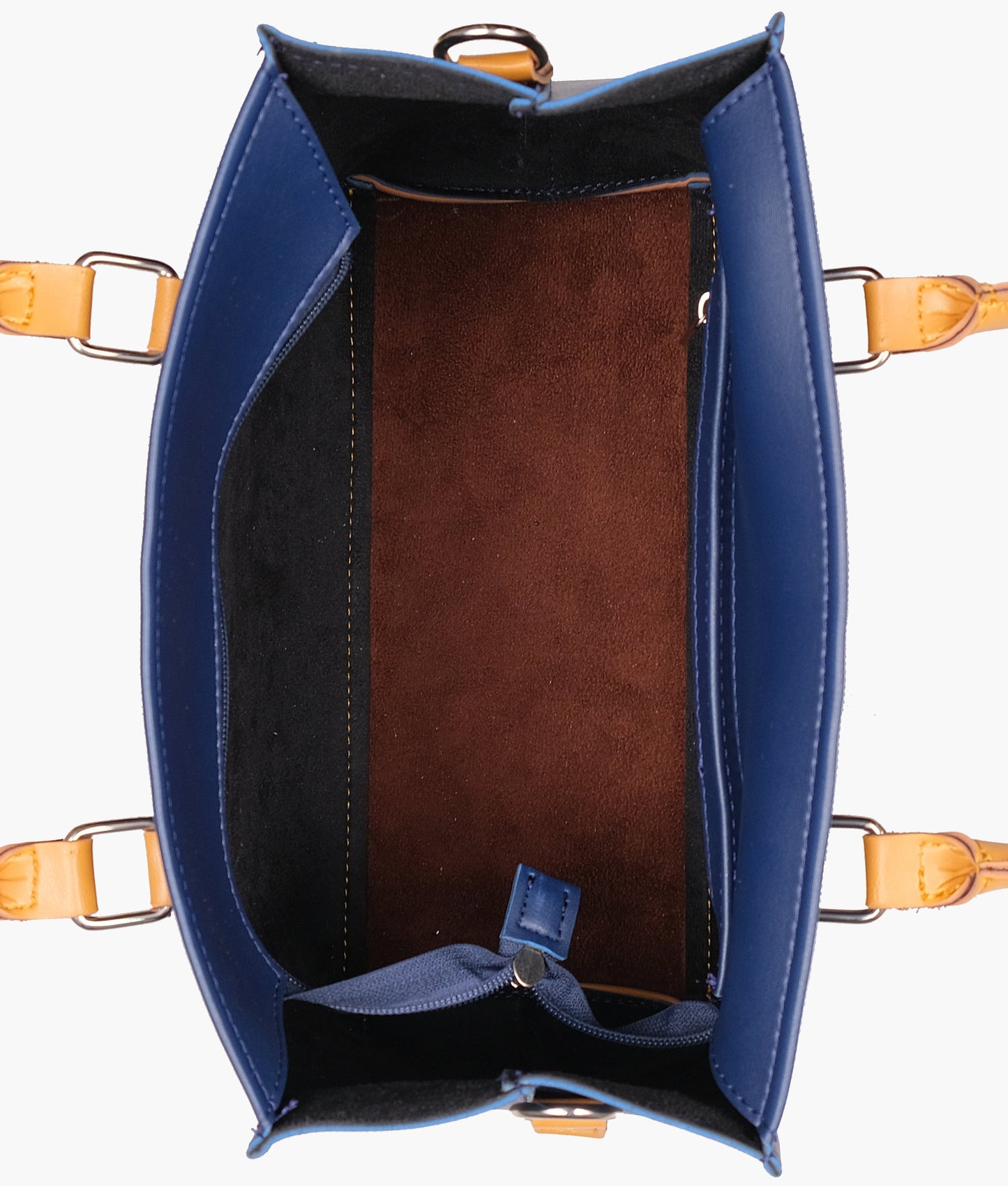 Blue small satchel bag