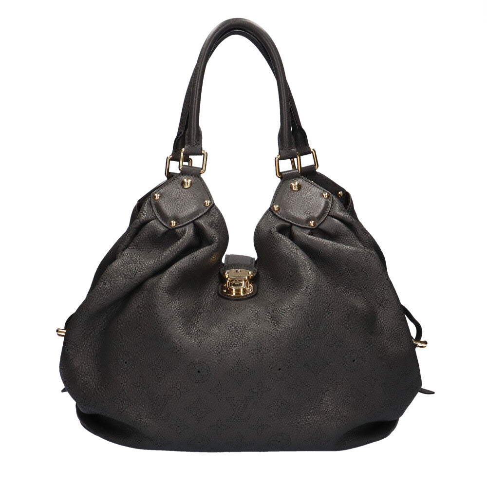 Louis Vuitton L Mahina Handbag Anthracite