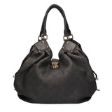 Louis Vuitton L Mahina Handbag Anthracite